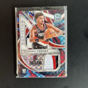 TOUMANI CAMARA 2023-24 SPECTRA ASPIRING ROOKIE PATCH INTERSTELLAR /75 Q3197