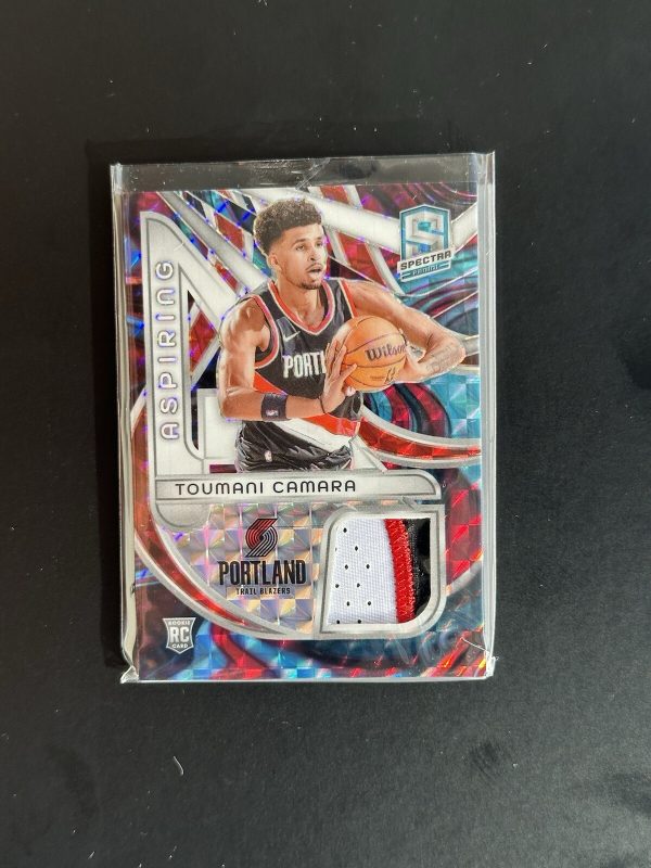 TOUMANI CAMARA 2023-24 SPECTRA ASPIRING ROOKIE PATCH INTERSTELLAR /75 Q3197