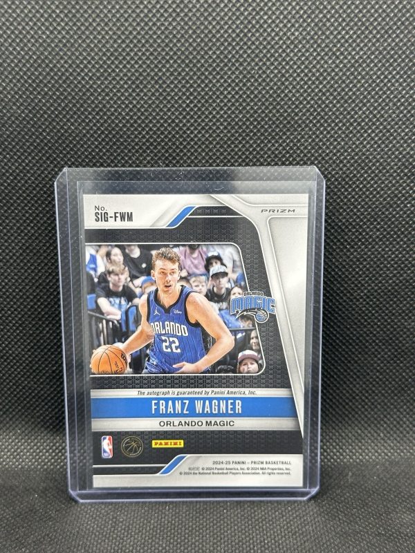 2024-25 Panini Prizm Franz Wagner Auto Choice Red - Image 2