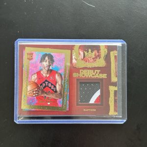 Ja'Kobe Walter 2024-25 Panini Court Kings RC Debut Showcase Patch