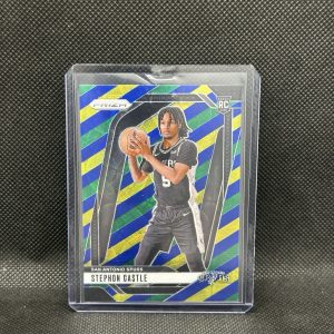 2024-25 Panini Choice Prizm - Stephon Castle #234 Blue Yellow & Green Prizm (RC)