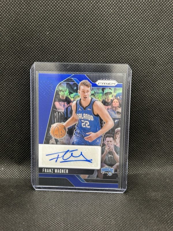 2024-25 Panini Prizm Franz Wagner Auto Choice Blue 1/49