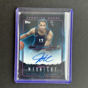 2023-24 Topps Midnight Basketball | Jett Howard RC Auto Stroke Of Midnight 🔥🔥