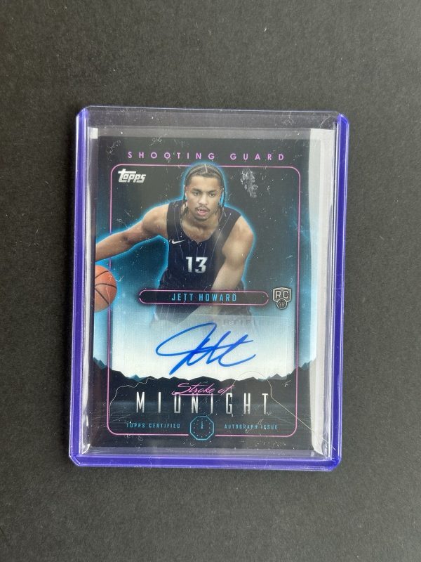 2023-24 Topps Midnight Basketball | Jett Howard RC Auto Stroke Of Midnight 🔥🔥