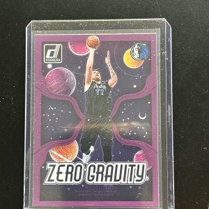 2024-25 NBA Panini Donruss 'Luka Doncic' Zero Gravity Purple Press Proof #8