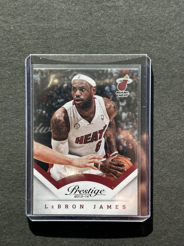 2013-14 Panini Prestige #39 LeBron James Miami Heat