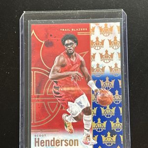 2024-25 Panini Court Kings #46 Scoot Henderson, Portland Trail Blazers