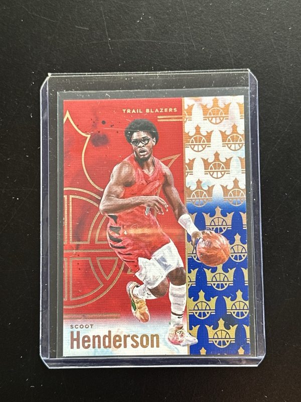 2024-25 Panini Court Kings #46 Scoot Henderson, Portland Trail Blazers