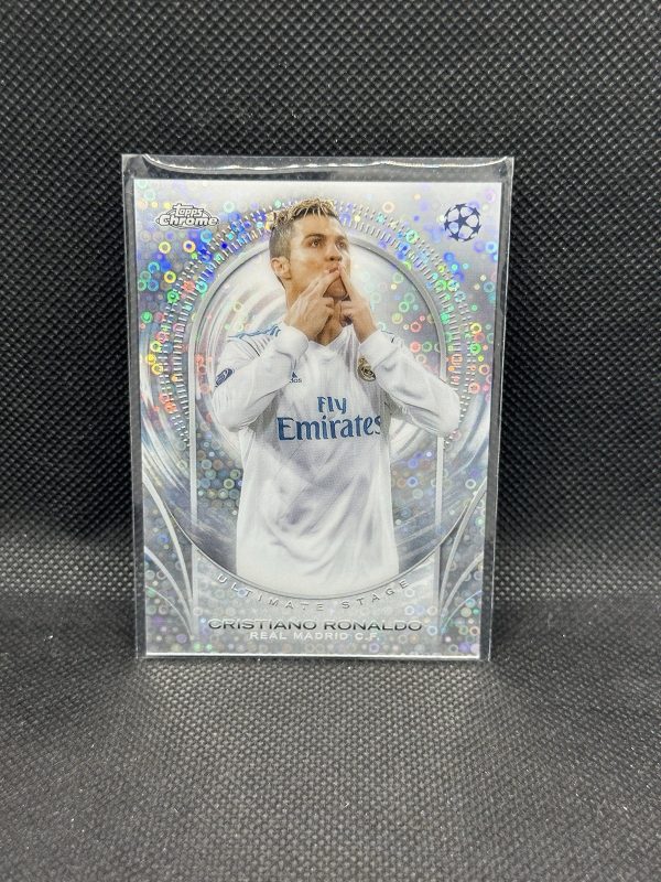 Topps UEFA Club Competitions 2024/25 Ronaldo Real Madrid Ultimate Stage Chrome