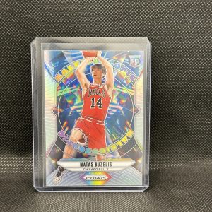 Matas Buzelis 2024-25 Prizm Basketball RC #27 Kaleidoscopic - Chicago Bulls