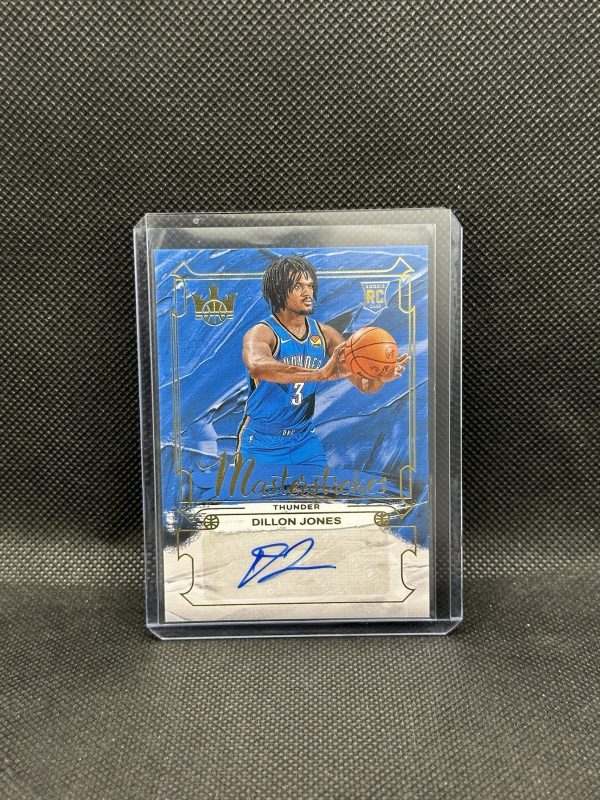 2024-25 Panini Court Kings Dillon Jones RC Rookie Masterstrokes Auto /99