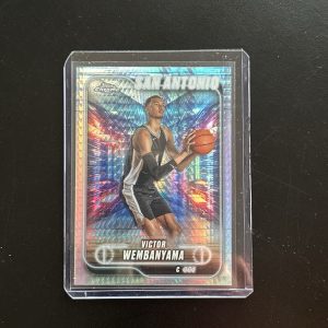 2024-25 Topps Chrome Basketball Victor Wembanyama #193 Refractor
