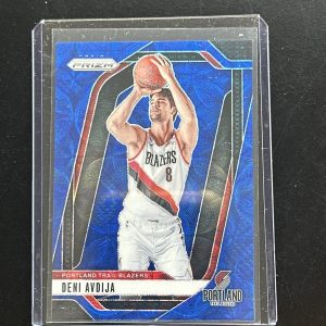 DENI AVDIJA 2024-25 PANINI PRIZM BLUE CHOICE TRAIL BLAZERS /49 Q3098