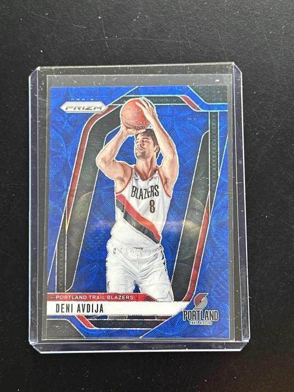 DENI AVDIJA 2024-25 PANINI PRIZM BLUE CHOICE TRAIL BLAZERS /49 Q3098