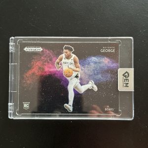 2023-24 Prizm Draft Picks Keyonte George Color Blast SSP RC Black #12