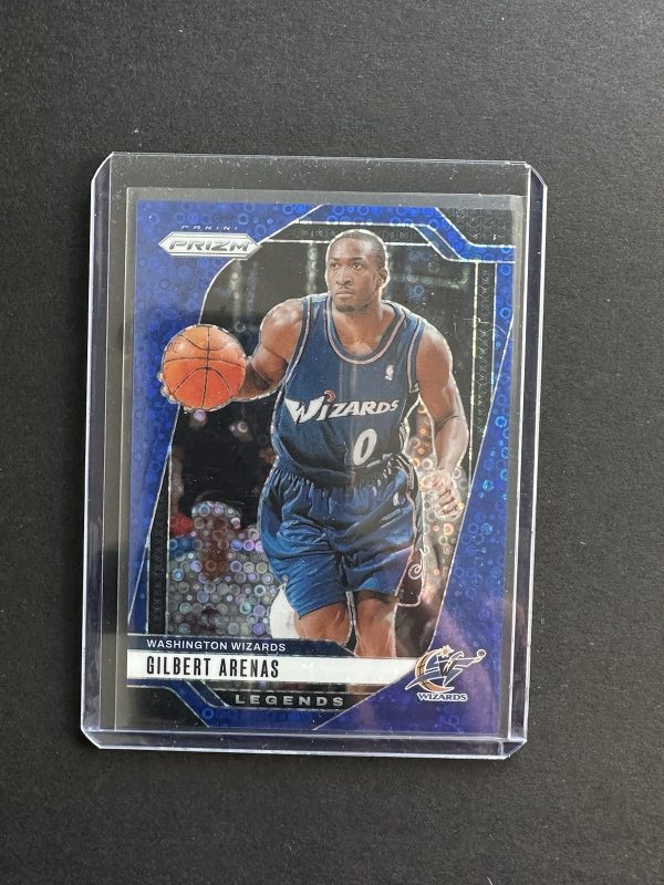 2024-25 Prizm - Gilbert Arenas Blue  /150Washington Wizards #275