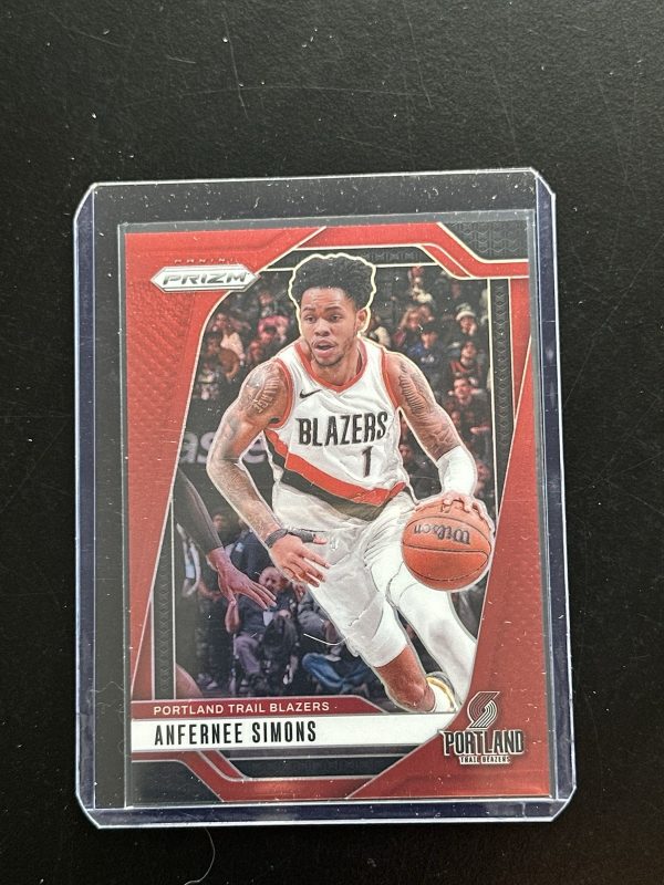 2024-25 Panini Prizm Anfernee Simons #45 Choice Red /88
