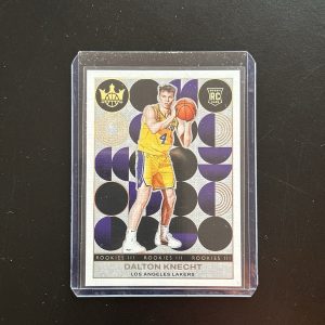 Dalton Knecht 2024-25 Panini Court Kings Silver Rookies III RC Lakers #192 -6.11