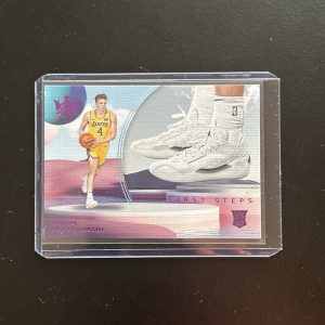 Dalton Knecht RC */99 2024-25 Panini Court Kings First Steps Purple #7 Lakers