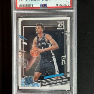 2023 PANINI DONRUSS OPTIC #225 VICTOR WEMBANYAMA PSA 10