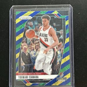 TOUMANI CAMARA 2024-25 PANINI PRIZM BLUE YELLOW GREEN CHOICE #215 Q2444
